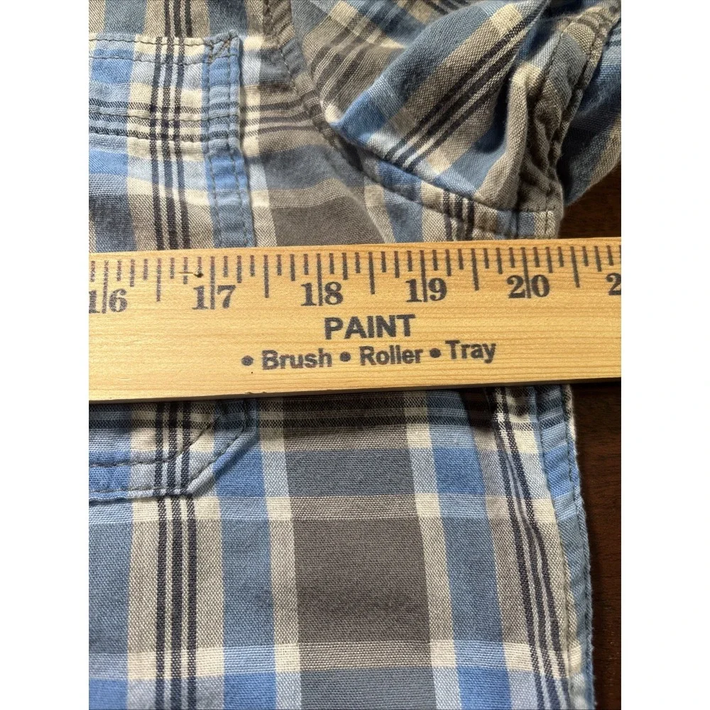 Lands' End Men's Size Small Plaid Button-Down Shirts Traditional Fit. Outdoor.‎